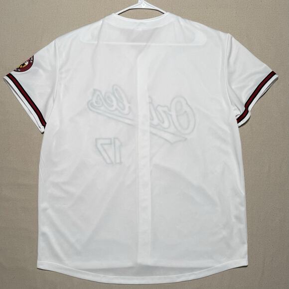 Baltimore Orioles #17 White Baseball Jersey Maryland Flag 2017 SGA Adult Size XL - Picture 2 of 9